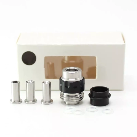 SXK Mission Booster Drip-Tip for BB (SS+Black) фото 1