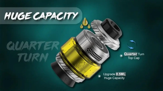 THC Blaze MAX Dual Coil RTA фото 6
