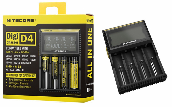 Зарядное устройство NITECORE D4 фото 2